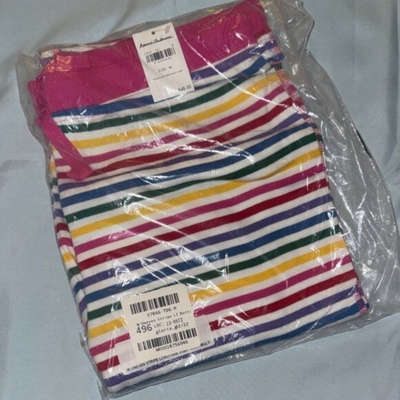 Hanna Andersson Multicolor Striped Pajama pants - Picture 1 of 5